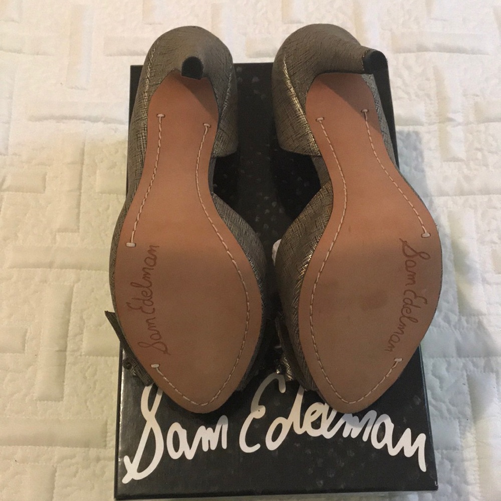 🎉 HP 🎉 NEW in Box SAM EDELMAN LORNA HEELS SIZE 8 - Picture 8 of 8